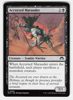 ACCURSED MARAUDER - Magic: The Gathering - Parente LP - Image 1