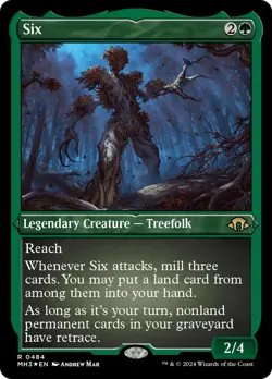 Six (Foil Etched) [Modern Horizons 3] Foil Near Mint - Image 1