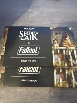 Magic The Gathering Secret Lair Fallout Greet The Dog Non Foil - Image 1