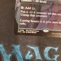 MTG - Devoted Druid - Borderless - ECL 0138 Lorwyn Eclipsed Special Guest Mythic - Image 5