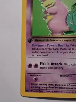 Pokemon Card Dark Slowbro 29/82 First Edition Rocket - Image 5