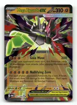 Mega Zygarde ex 047/088 - Perfect Order - Pokemon Card NM/M - Image 1