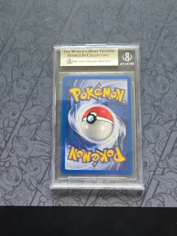 Pokemon: Poliwrath 1st Edition #9/75 Neo Discovery Holo Rare 2001 - Beckett 8.5 - Image 2