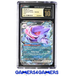 Gengar ex 104/162 Temporal Forces CGC 10 graded psa beckett slab - Image 1