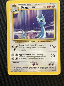 Dragonair (18/102) Base Set - WoTc - 1999 - LP/MP - Vintage - Pokemon TCG - Image 1