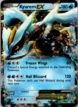 Kyurem EX - BW37 Black and White Promos Pokemon LP Holo - Image 1