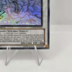 Black Rose Dragon CSOC-EN039 1st Edition Ghost Rare Yu-Gi-Oh LP - Image 5