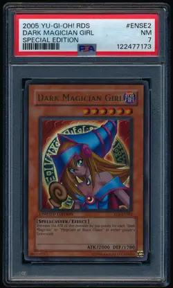 2005 Yu-Gi-Oh! RDS Dark Magician Girl Special Limited Edition #ENSE2 PSA 7 NM - Image 1
