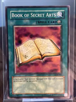 Book of Secret Arts LOB-043 The Legend of Blue Eyes White Dragon Unlimited - Image 1