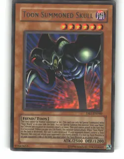 Toon Summoned Skull DB1-EN040 Rare Dark Beginning 1 Yu-Gi-Oh Moderately Played - Image 1