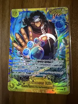 One Piece CCG - Bartholomew Kuma Alt Art OP12-119 SEC - Legacy of the Master NM - Image 1
