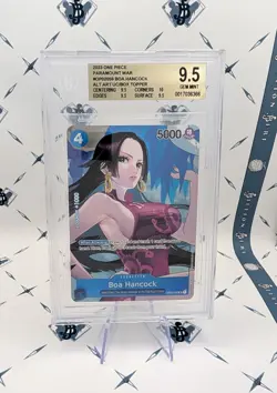BGS 9.5 - One Piece TCG OP02-059 Boa Hancock Box Topper English - Image 1