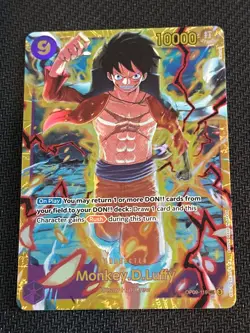 One Piece Monkey.D.Luffy (119) OP09-119 SEC English NM - Image 1