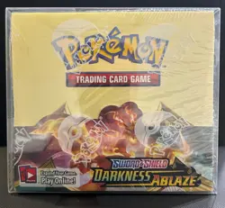 Pokemon TCG - Sword & Shield Darkness Ablaze Booster Box - Factory SEALED 820650807121 - Image 1