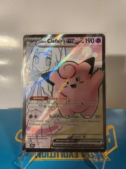 Lillie's Clefairy ex 173/159 ULTRA RARE Journey Together Pokemon TCG PACK FRESH! - Image 1