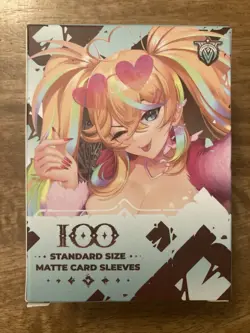 GamerSupps VCard Awakened Worlds V2 Card Sleeves ARIELLE, 100 Matte Card Sleeves - Image 1