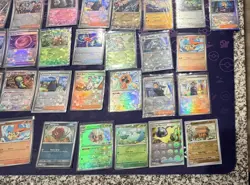 Pokemon Black prismatic & black Bolt, White Flare 53 Card Pokeball Lot Bulk NM - Image 3