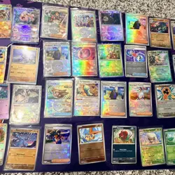 Pokemon Black prismatic & black Bolt, White Flare 53 Card Pokeball Lot Bulk NM - Image 4