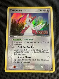 Zangoose 25/108 Power Keepers Reverse Holo - Pokemon Card - Image 1