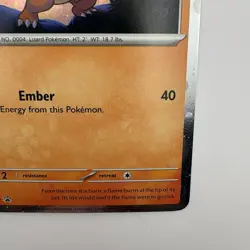Charmander 047 Cosmos Holo SV: Scarlet & Violet Promo Pokemon Card - Image 4