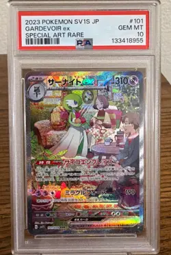 PSA 10 Gardevoir ex SAR 101/078 sv1S Scarlet & Violet 2023 Pokemon Card Japanese - Image 1