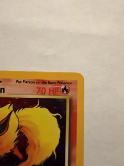 1999 Pokemon Jungle Flareon 3/64 Holo Rare Unlimited Wizards English Card - Image 5