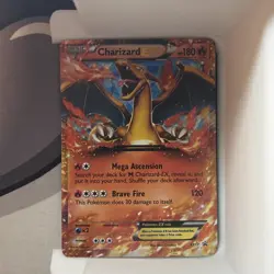 Pokemon Card TCG Charizard EX XY17 Holo Ultra Rare Black Star Promo Card LP - Image 1