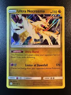Ultra Necrozma - 164/236 - SM Cosmic Eclipse Holo Rare Pokemon Card - LP - Image 1