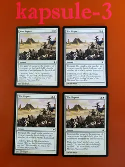 4x War Report | New Phyrexia | MTG Magic Cards - Image 1
