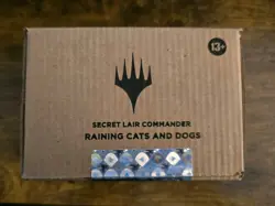 Magic: The Gathering Secret Lair Commander Raining Cats and Dogs Foil Deck 2023 - Image 1