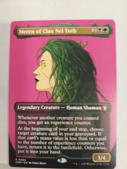 Meren of Clan Nel Toth (Borderless) Commander Masters Regular - Image 1