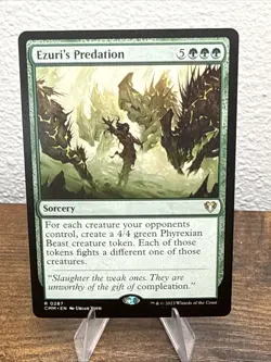 MTG - Ezuri's Predation - (CMM #287) - Commander Masters - Regular Rare - NM/M - Image 1