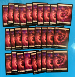 Theros Beyond Death full art Mountain x28 mtg nonfoil lp or better ICombine Ship - Image 1