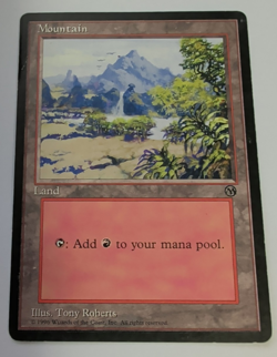 {1x} ~ Mountain ~ *Arena League* HP 1996 MTG MAGIC THE GATHERING 1A *Startropic* - Image 1
