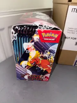 Pokemon TCG Destined Rivals Booster Box 36 English Packs Sealed + box case - Image 2