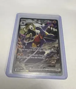 Pokemon Cynthia's Garchomp ex 232/182 Sv10 Destined Rivals EX SIR Holo 330 HP - Image 3