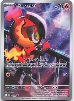 Charcadet - 022 022 Holo Promo ME: Mega Evolution Promo Pokemon Holo Near Mint - Image 1