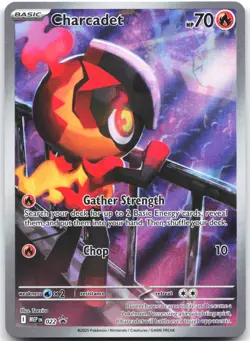 Charcadet - 022 022 Holo Promo ME: Mega Evolution Promo Pokemon Holo Near Mint - Image 1