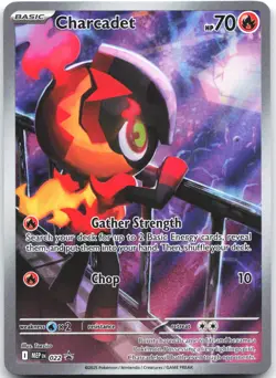 Charcadet - 022 022 Holo Promo ME: Mega Evolution Promo Pokemon Holo Near Mint - Image 1