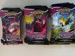 Pokemon TCG Fusion Strike Sleeved Booster Pack - 6 Packs ✅ New & Sealed - Image 1