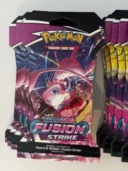 Pokemon TCG Fusion Strike Sleeved Booster Pack - 6 Packs ✅ New & Sealed - Image 4