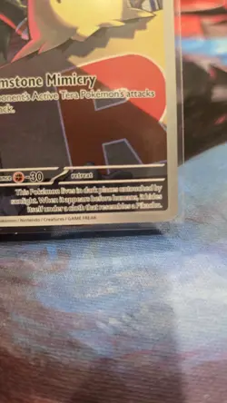 Pokemon Ascended Heroes Team Rocket’s Mimikyu 238/217 Illustration Rare MN/M - Image 4