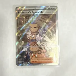 Pokemon Professor's Research Ultra Rare Full Art Holo 240/198 SV01 Sada - Image 2