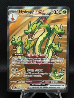 Pokemon TCG - Hydrapple ex 156/142 Stellar Crown Full Art Holo NM - Image 1
