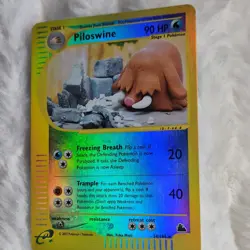 Pokemon Piloswine 24/144 Skyridge Holo Rare 2003 Stage 1 90 HP Nintendo - Image 3