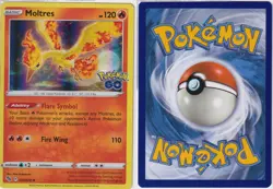 MOLTRES - 012/078 Holo Pokemon GO - POKEMON NM/M - Image 3