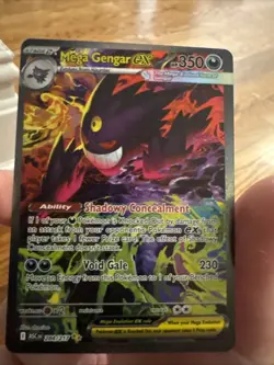 2026 Pokemon Ascended Heroes Mega Gengar Ex SIR #284 MINT - Image 3