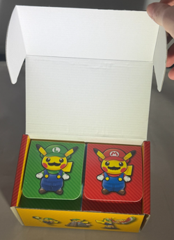 Pokemon Mario Pikachu Box and Deck Boxes Pokemon Center - Image 2