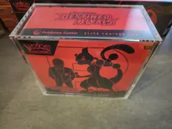 Pokemon Elite Trainer Box ETB Acrylic Display Case Hardcover Protection - Image 1
