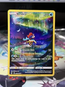 Pokemon Crown Zenith: Galarian Gallery Keldeo GG07/GG70 Ultra Rare Holo - Image 1
